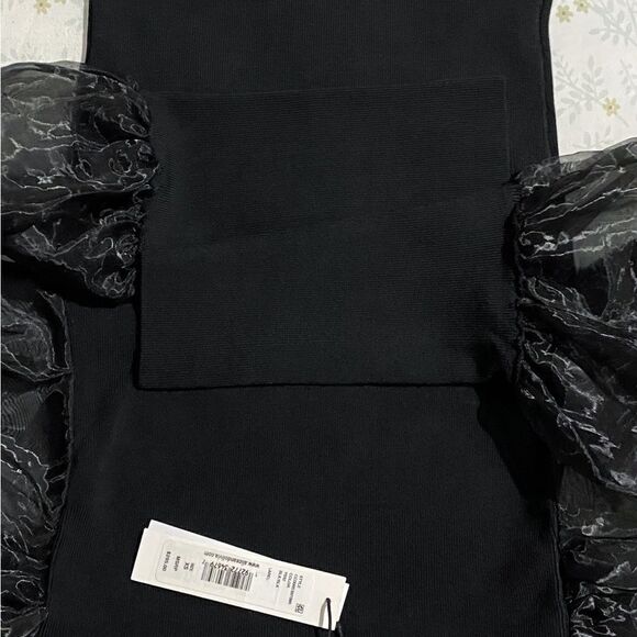 Alice + Olivia Puff-Sleeve Top size XS - Picture 8 of 9